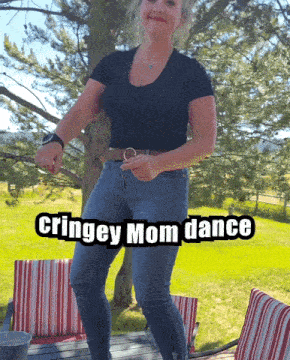 Jen Jen Campbell GIF - Jen Jen Campbell Cringey Mom Dance GIFs
