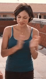 Rosario Dawson Dance GIF - Rosario Dawson Dance Steps GIFs