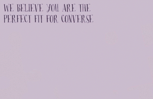 two puzzle pieces that say converse and a heart on them