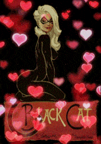 Black Cat Valentine GIF - Black Cat Valentine Macfarlane GIFs
