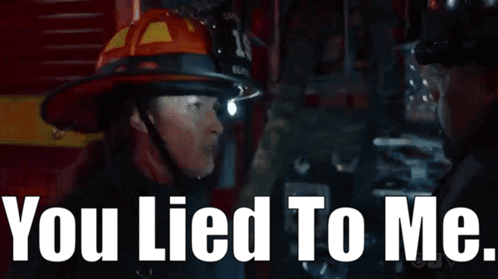 Station 19 Andy Herrera GIF - Station 19 Andy Herrera You Lied To Me GIFs