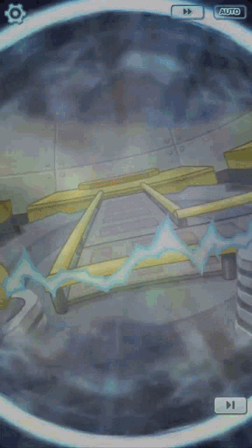a screen shot of a video game with the auto button in the corner