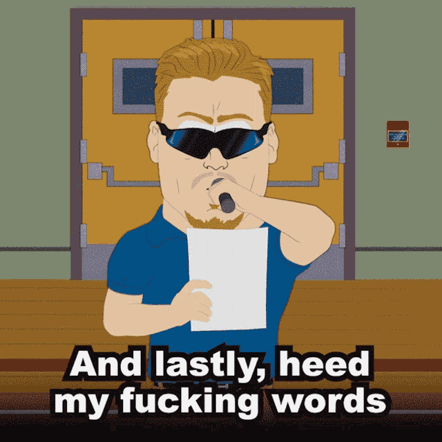 I Am Going To My Fucking Mind Pc Principal GIF - I Am Going To My Fucking Mind Pc Principal South Park GIFs