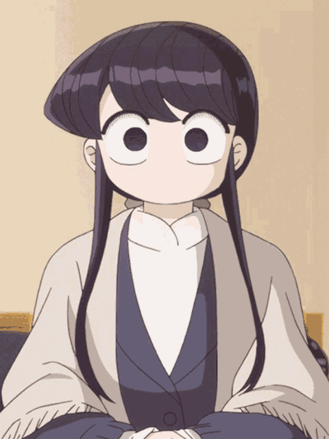 Anime Girl Anime GIF - Anime Girl Anime Komi Cant Communicate GIFs