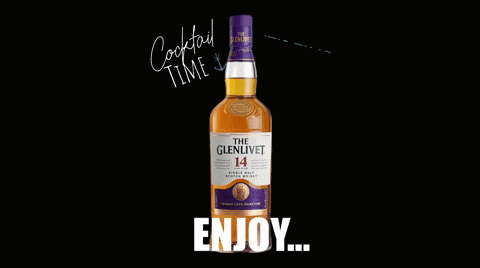 a bottle of the glenlivet 14 scotch whiskey