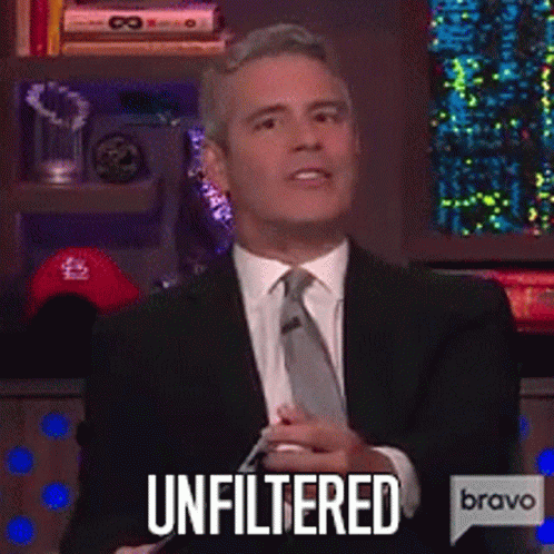 Unfiltered Andy Cohen GIF - Unfiltered Andy Cohen Watch What Happens Live GIFs