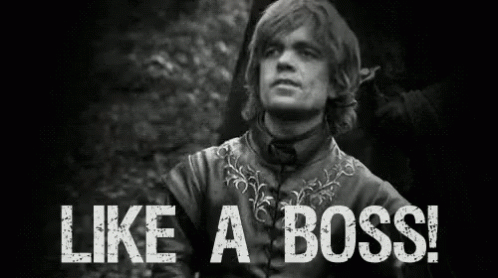 Tyrion Is Like A Boss GIF - Boss GIFs