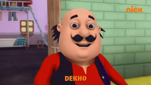 Dekho See GIF - Dekho See Motu GIFs