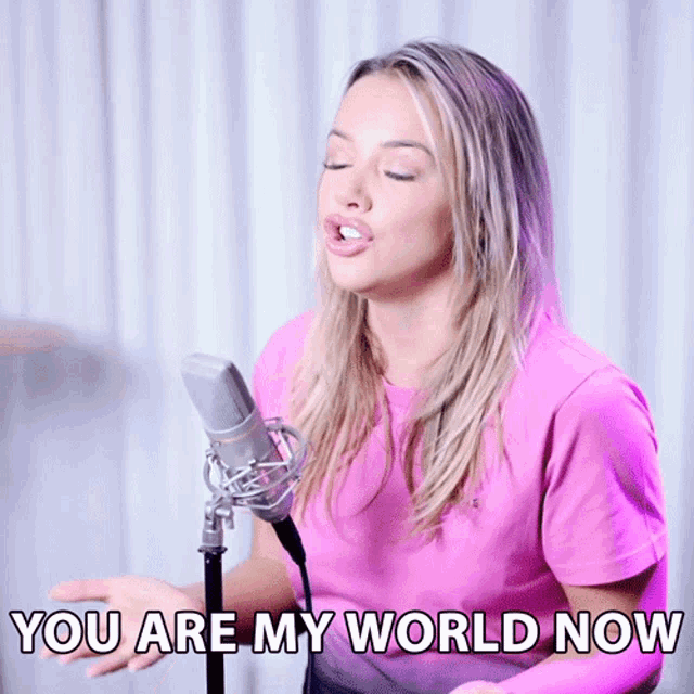 You Are My World Now Emma Heesters GIF - You Are My World Now Emma Heesters Makhna Song GIFs