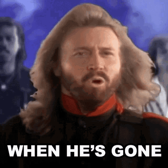 When Hes Gone Barry Gibb GIF - When Hes Gone Barry Gibb Bee Gees GIFs