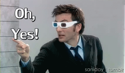Yes GIF - Yes Drwho Davidtenant GIFs