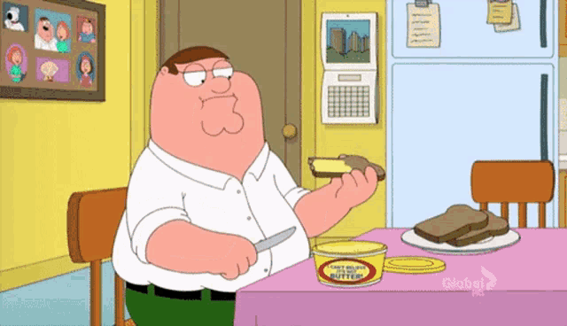 Family Guy Bread GIF - Family Guy Bread Sandwich GIFs