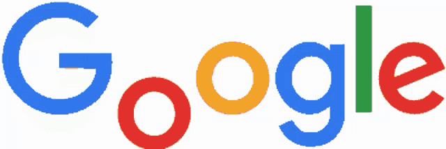 a google logo with a white background and multicolored letters