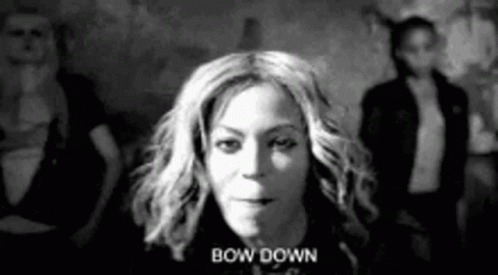 Queening Bow Down GIF - Queening Bow Down Beyonce GIFs