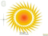 a good morning greeting card with a sun and the words `` good morning good day ''