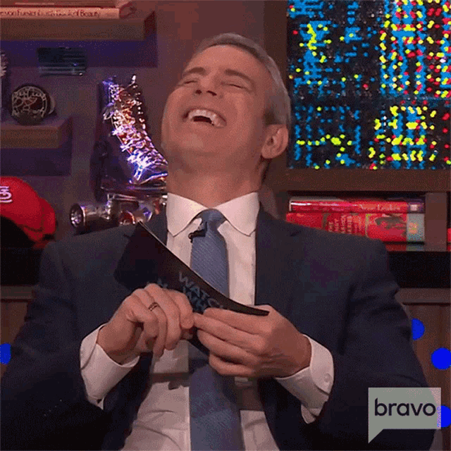 Lol Andy Cohen GIF - Lol Andy Cohen Watch What Happens Live With Andy Cohen GIFs