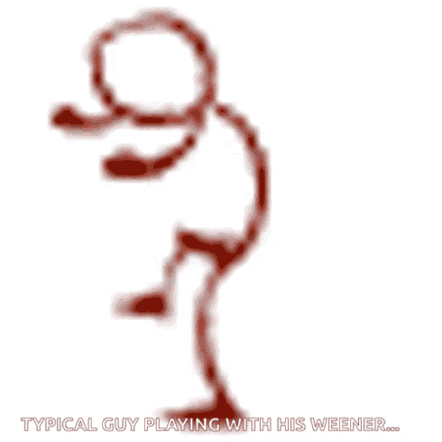 a drawing of a skeleton with the words typical guy playing with his weener written below it