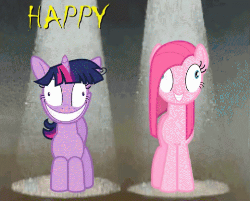 Crazy Happy Happy Joy Joy Ponies GIF - Mlp Jappy Joy GIFs
