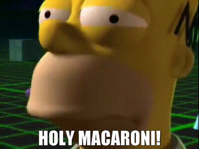 The Simpsons Homer Simpson GIF - The Simpsons Homer Simpson Holy Macaroni GIFs