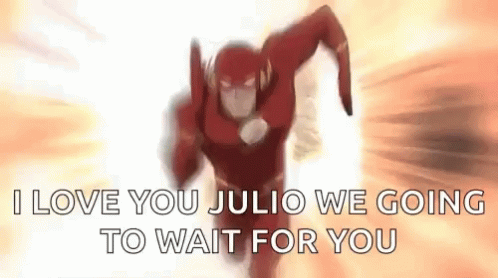 I Love You Julio The Flash GIF - I Love You Julio The Flash Barry Allen GIFs