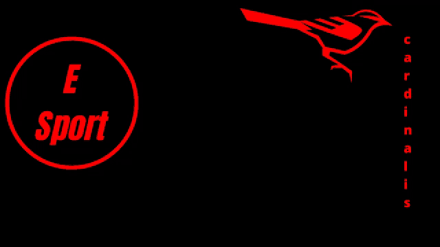 a black background with a red circle that says " e sport "