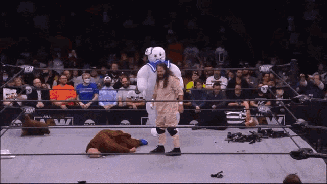 Hangman Adam Page Stay Puft GIF - Hangman Adam Page Stay Puft GIFs
