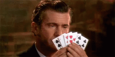 Playing Cards Fail GIF - Dice Melgibson GIFs