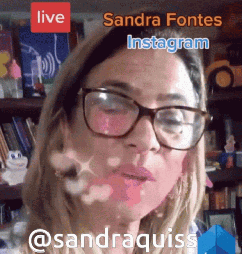 Sandraquiss Sandra Fontes GIF - Sandraquiss Sandra Fontes Vamoss GIFs