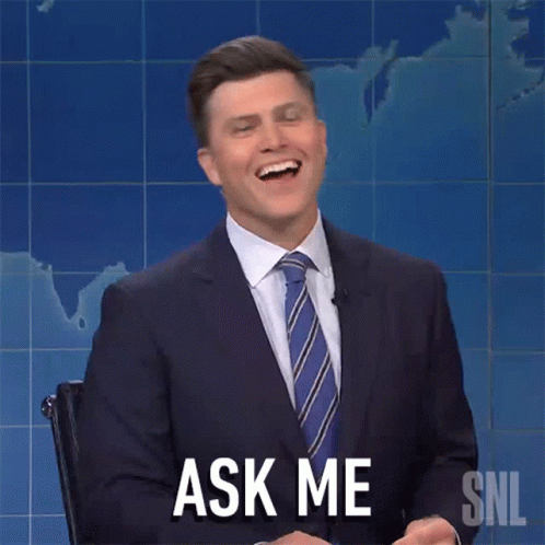 Ask Me Saturday Night Live GIF - Ask Me Saturday Night Live Ask Away GIFs