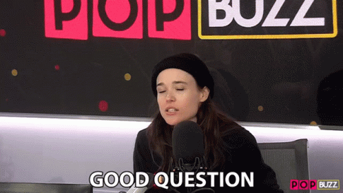 Good Question Ellen Page GIF - Good Question Ellen Page Popbuzz Meets GIFs