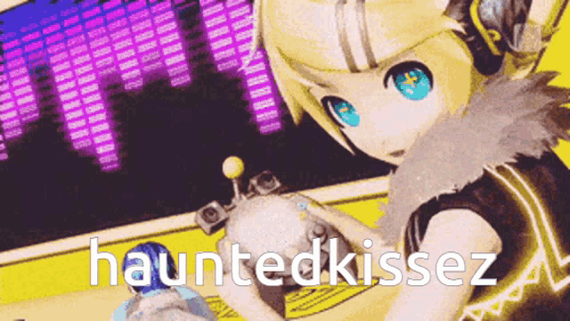 Hauntedkissez Vocaloid GIF