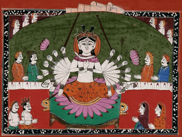 Navratri Durga Puja GIF - Navratri Durga Puja Festival GIFs