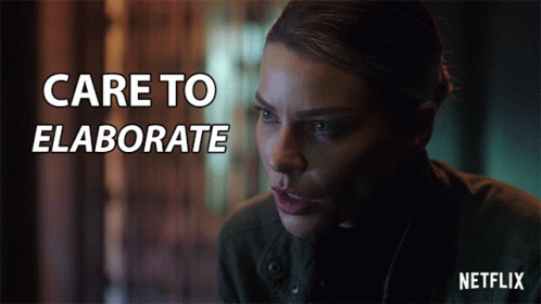 Care To Elaborate Lauren German GIF - Care To Elaborate Lauren German Chloe Decker GIFs