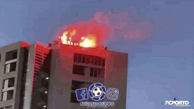 Building Fire GIF - Building Fire Burning GIFs