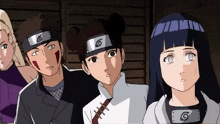 a group of anime characters wearing headbands with the letter g on it
