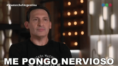 Me Pongo Nervioso Paulo Kablan GIF - Me Pongo Nervioso Paulo Kablan Masterchef Argentina GIFs
