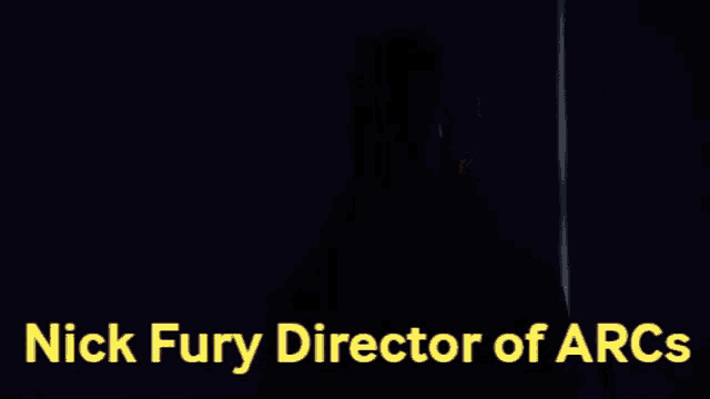 a picture of nick fury director of arcs is displayed