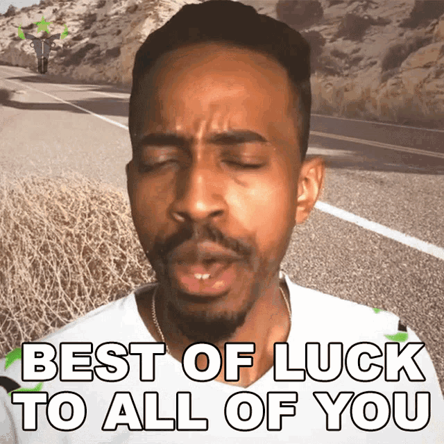 Best Of Luck To All Of You Malik Forté GIF