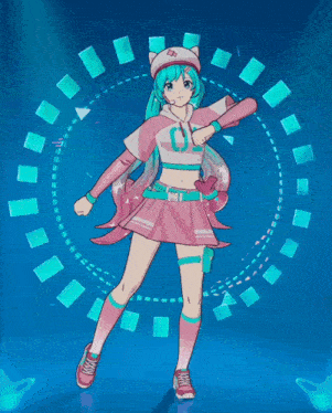 a girl in a pink and white outfit with the letter c on it