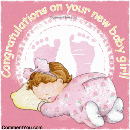 Congratulations Baby Girl GIF - Congratulations Baby Girl Congrats GIFs