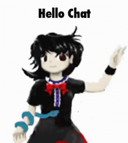 Hello Chat GIF - Hello Chat Touhou GIFs