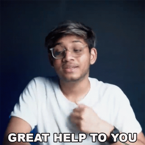 Great Help To You Anubhav Roy GIF - Great Help To You Anubhav Roy Great Support For You GIFs