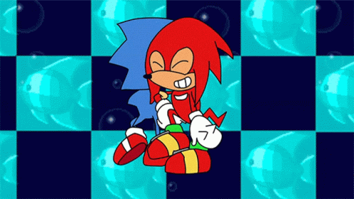 Go Round And Round Sonic GIF - Go Round And Round Sonic Knuckles GIFs