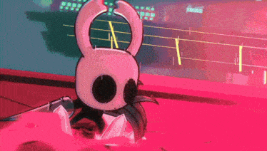 a cartoon character with horns is standing in front of a sign that says ' xerox ' on it