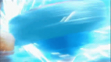 a close up of a blue and white background with a blurred effect