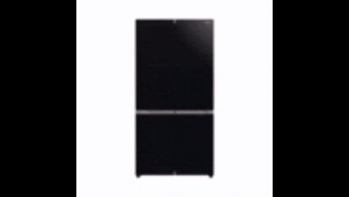 a stainless steel refrigerator with the doors open