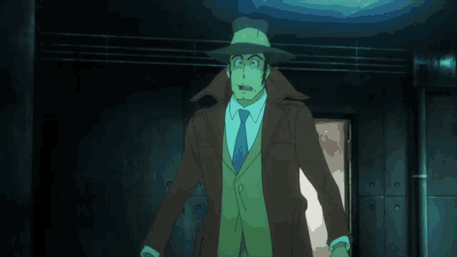 a man in a hat and tie says " no need to thank me kid "