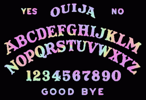 Ouija GIF - Alphabet Ouija GIFs