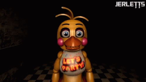 Hands Up Toy Chica GIF - Hands Up Toy Chica Spanky Cinema GIFs