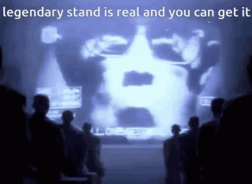 Stand Upright Legendary Stand GIF - Stand Upright Legendary Stand GIFs